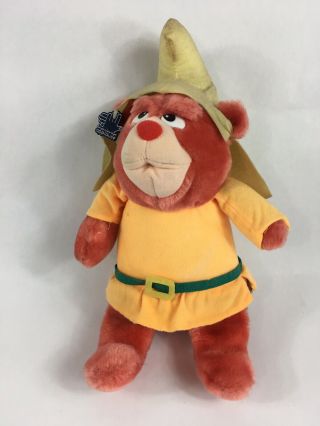 12” Vintage Disney “Gruffi” Gummy Bear Plush Toy Made in 1985 2