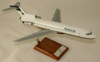 Australian Airlines Boeing 727 - 200 Huge 1:100 Handcrafted Desktop Model