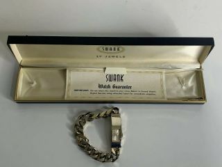 Vintage Swank 17 Jewels Bracelet Watch