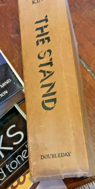 The Stand By Stephen King (hardcover,  1978) First Edition - Print Vintage