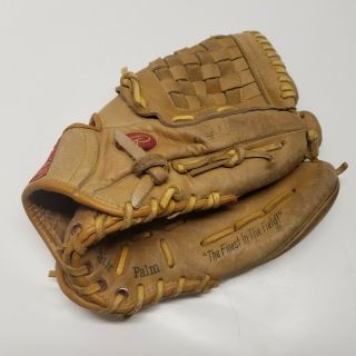 Vtg Rawlings Bob Grich Gj66 11.  5 " Rht Baseball Glove Mitt Right Hand