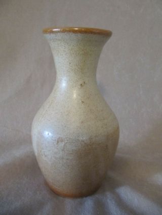 Vintage Wnc Brown Pottery Arden,  Nc Vase Codition