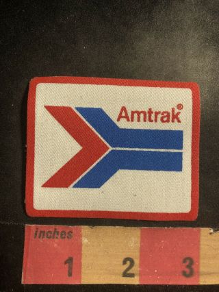 Vtg As - Is - Canvas - Style - Thin Amtrak Railroad Train Patch 99k6