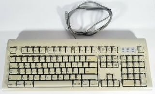 Vintage Apple Design Extended Keyboard M2980 For Macintosh With Adb Port