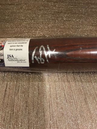 Phillies Giants Tommy Joseph Signed Game Bat