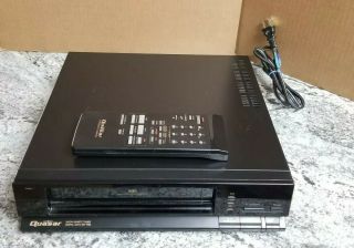 Quasar Vh - 5290 Vintage 1989 Vhs Vcr Player Recorder W/ Remote Great