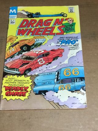 Vintage Modern Comics Drag N’ Wheels No 58 - 1978 Comic Book