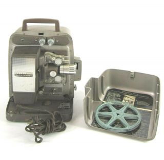 Vintage Bell & Howell Autoload Model 255a 8mm Projector Everything