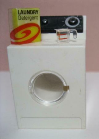 Vintage 1992 Acme Magnet Washer Washing Machine Refrigerator Magnet Dollhouse