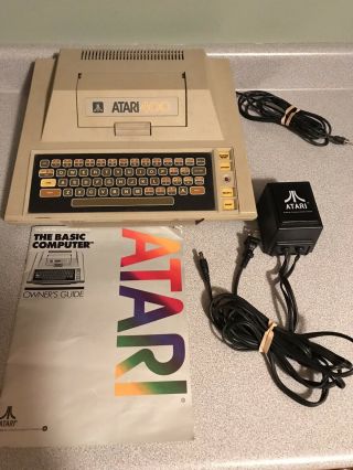 Vintage Atari 400 System Computer Console W/ Power Cord