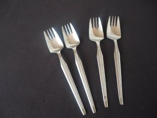 4 Vintage Retro Stainless Steel Splayds Buffet Forks Wiltshire