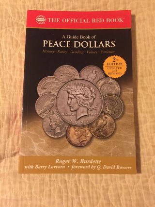 A Guide Book Of Peace Dollars By Roger Burdette (2012,  Paperback)