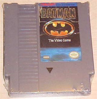 Batman The Video Game Nintendo Nes Vintage Classic Retro Game Cartridge