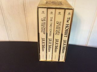 Tolkien Vintage Box Set X2 Lotr Lord Of The Rings,  Hobbit Man & Myth 8 Books