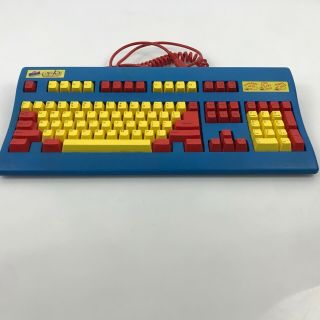 ✅ Vintage Key Tronic Kid Tronic Color Keys Keyboard 5 Pin Connection 4.  H3