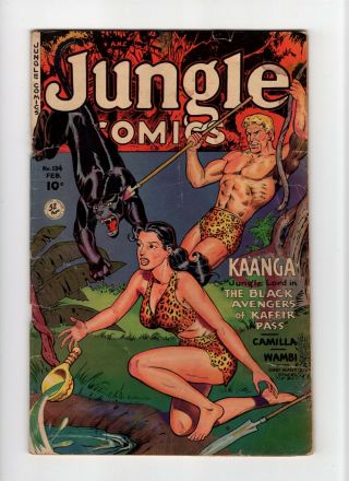 Jungle Comics 134 Vintage Fiction House Publication Golden Age 10c