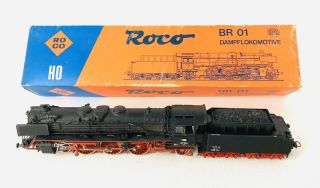 Roco 04119b Ho Dampf Steam Locomotive Br 01 Made In Austria Vintage Train 1:87