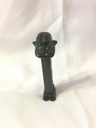 Pez Vintage No Feet One Eyed Monster / 3.  9 Brown Stem From The 1970 