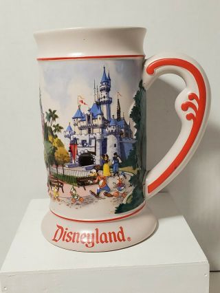 Disneyland Vintage Beer Stein Mug Main St Disney Castle