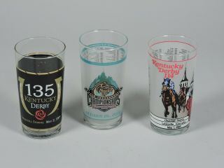 135th Kentucky Derby Julep Drinking Glass 2009 With Churchill Downs Tag,  2