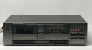 Vintage Marantz Stereo Double Cassette Deck Sd - 432 Dolby System