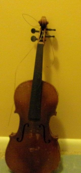 Vuillaume A Paris,  Vintage Violin,  Quality,  W/ Bow And Very Old Wood Case