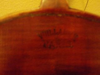 Vuillaume a Paris,  vintage violin,  quality,  w/ bow and very old wood case 3