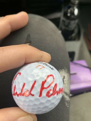 Arnold Palmer Autographed Signed Golf Ball