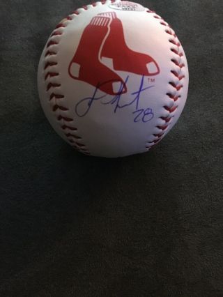 Boston Red Sox Jd Martinez Hand Signed Autographed Mlb Baseball W/coa Auto