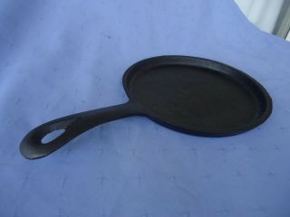Vintage Cast Iron Small Frying Pan Skillet 2 Egg 16cm Camping
