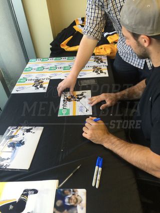 Kris Letang Pittsburgh Penguins Signed Autographed Stanley Cup Finals 16x20 2