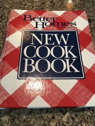 Better Homes And Gardens Cookbook 1989 Spiral Bound Vintage 10th Anniver
