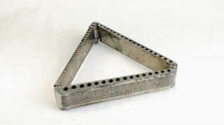 Vintage Morse Twist Drill & Mach.  Co.  Drill Bit Stand Holder - Number 1 To 60,  A