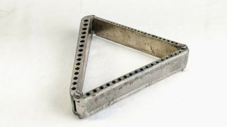 Vintage MORSE TWIST DRILL & MACH.  CO.  DRILL BIT STAND HOLDER - Number 1 to 60,  A 3