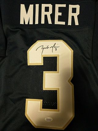 Rick Mirer Notre Dame signed jersey 2