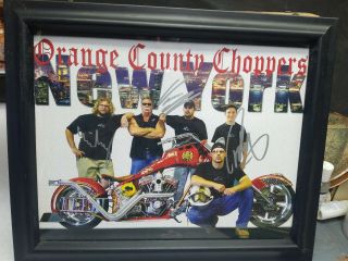 Orange County Choppers Signed/ Autographed Framed Picture