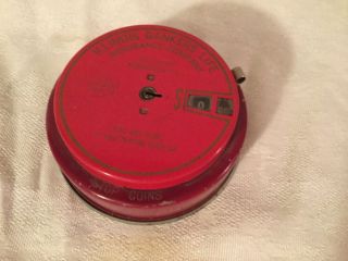 Vintage Add O Bank Illinois Bankers Life Assurance Co.  Coin Bank With Key