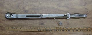 Old Tools,  Vntg J.  H.  Williams S - 57 Measurrench,  0 - 200 Ft.  Lbs,  Parts