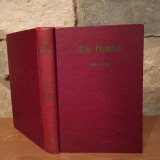 Vtg 1942 The Hymnal Army & Navy: Hardback Ivan Bennett