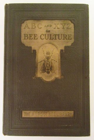 Vintage Abc And Xyz Of Bee Culture - 1929 Edition - By A.  I.  Root Bee Library