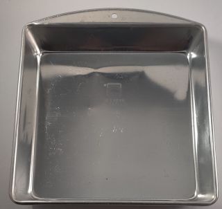 Vintage Metal Baking Tin Mirro Aluminum 9 X 9 X 2 Cake Pan