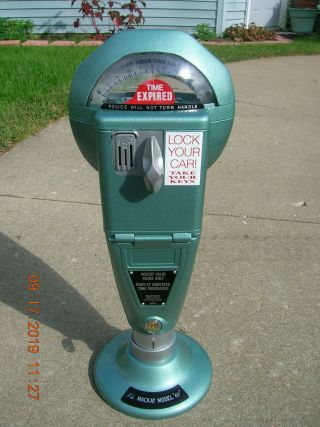 Mackay Model60/76 Parking Meter With Key Restored With Base