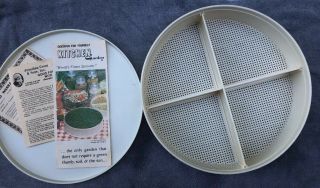 Vintage Kitchen Seed Sprouter Indoor Garden Tray Set