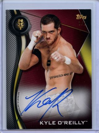 2019 Topps Wwe Nxt Red Autograph Parallel A - Ky Kyle O 