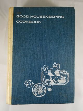 Vintage Good Housekeeping Cookbook 1963 Hardcover Fish Poultry Stuffings Soups