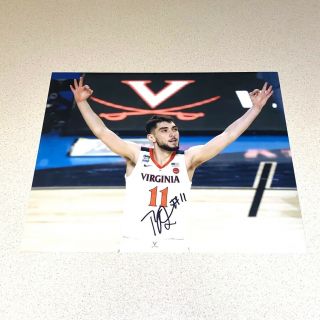 Ty Jerome Autographed Signed 8x10 Virginia Cavaliers Final Four National Champs -