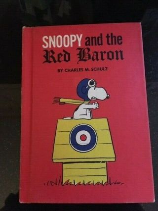 Vintage (1966) Hardback Book; Snoopy And The Red Baron By Charles M Schulz