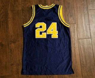 Vintage Michigan Wolverines Jimmy King Nike Team Authentic Jersey 24 USA 2