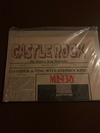 Castle Rock - The Stephen King Newsletter - Vol.  3,  No.  8