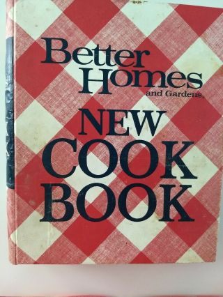 Better Homes And Gardens Cookbook With Pictures 1972 Fifth Printing Vintage